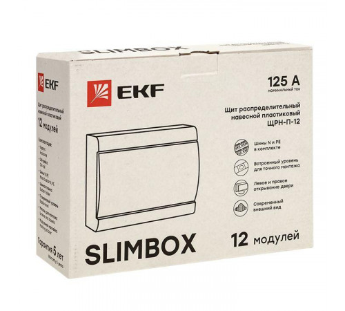 Щит ЩРН-П-12 "SlimBox" IP41 PROxima EKF sb-n-12