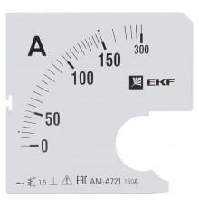 Шкала сменная для A721 150/5А-1.5 PROxima EKF s-a721-150