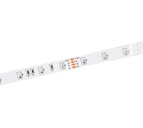 Лента светодиодная LED LSR-2835RGB54-4.8-IP20-12В (уп.5м) IEK LSR1-3-054-20-3-05